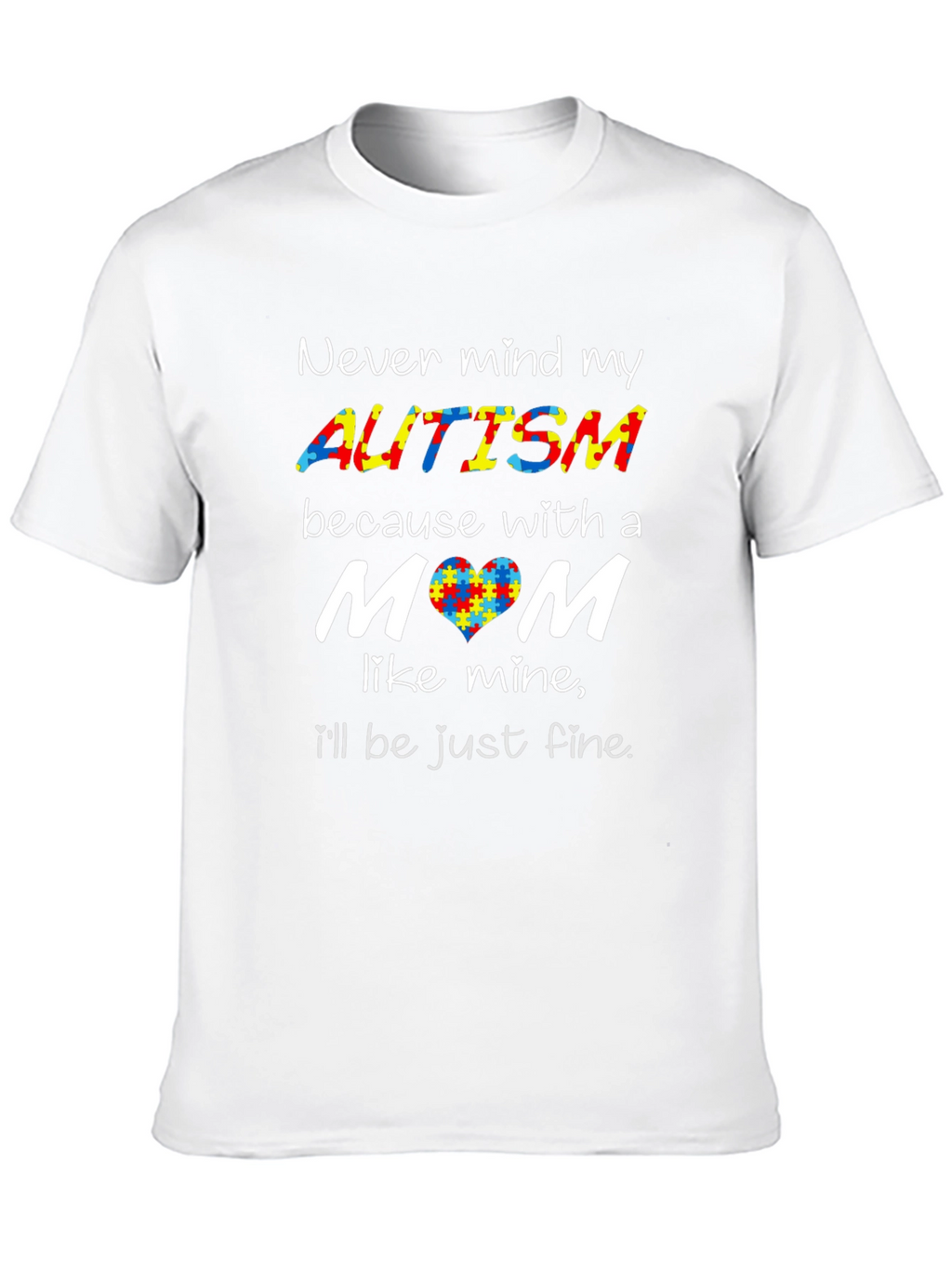 Autism Awareness Mom T-Shirt