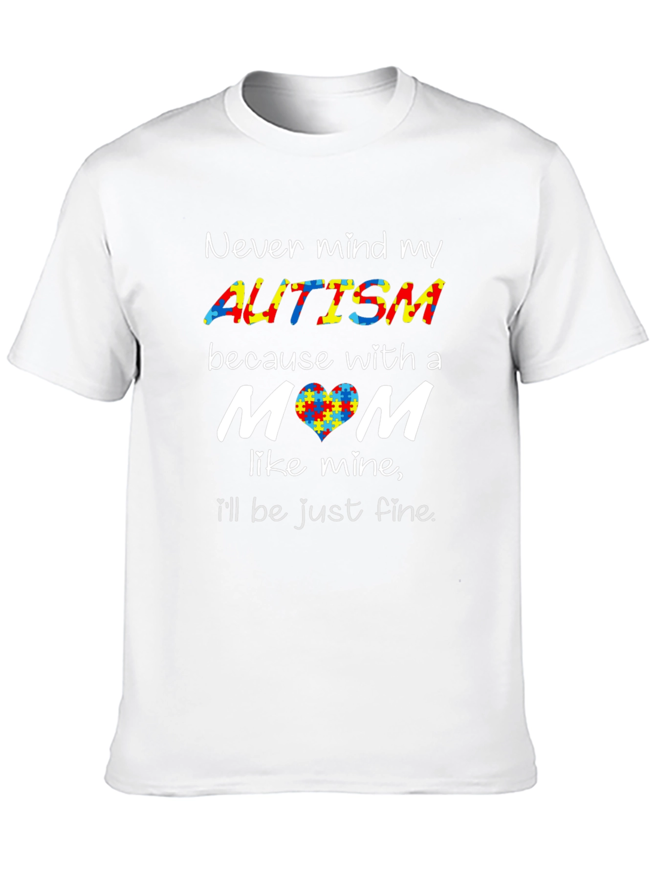 Autism Awareness Mom T-Shirt