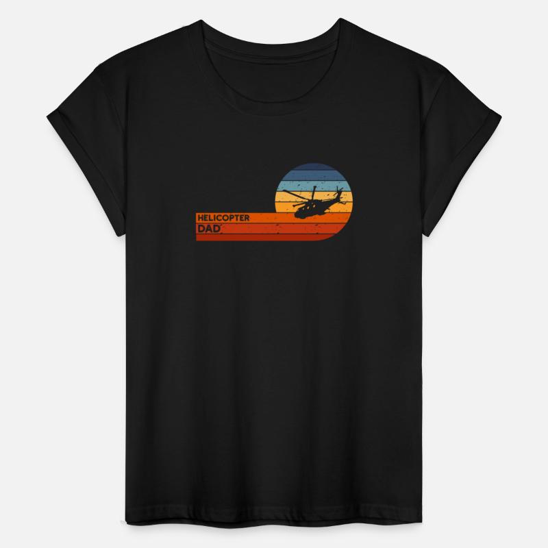Helicopter Dad Sunset Father Love