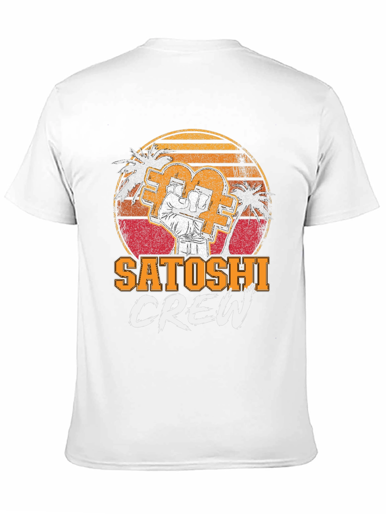 Satoshi Crew T-Shirt - Crypto Bitcoin Graphic Tee