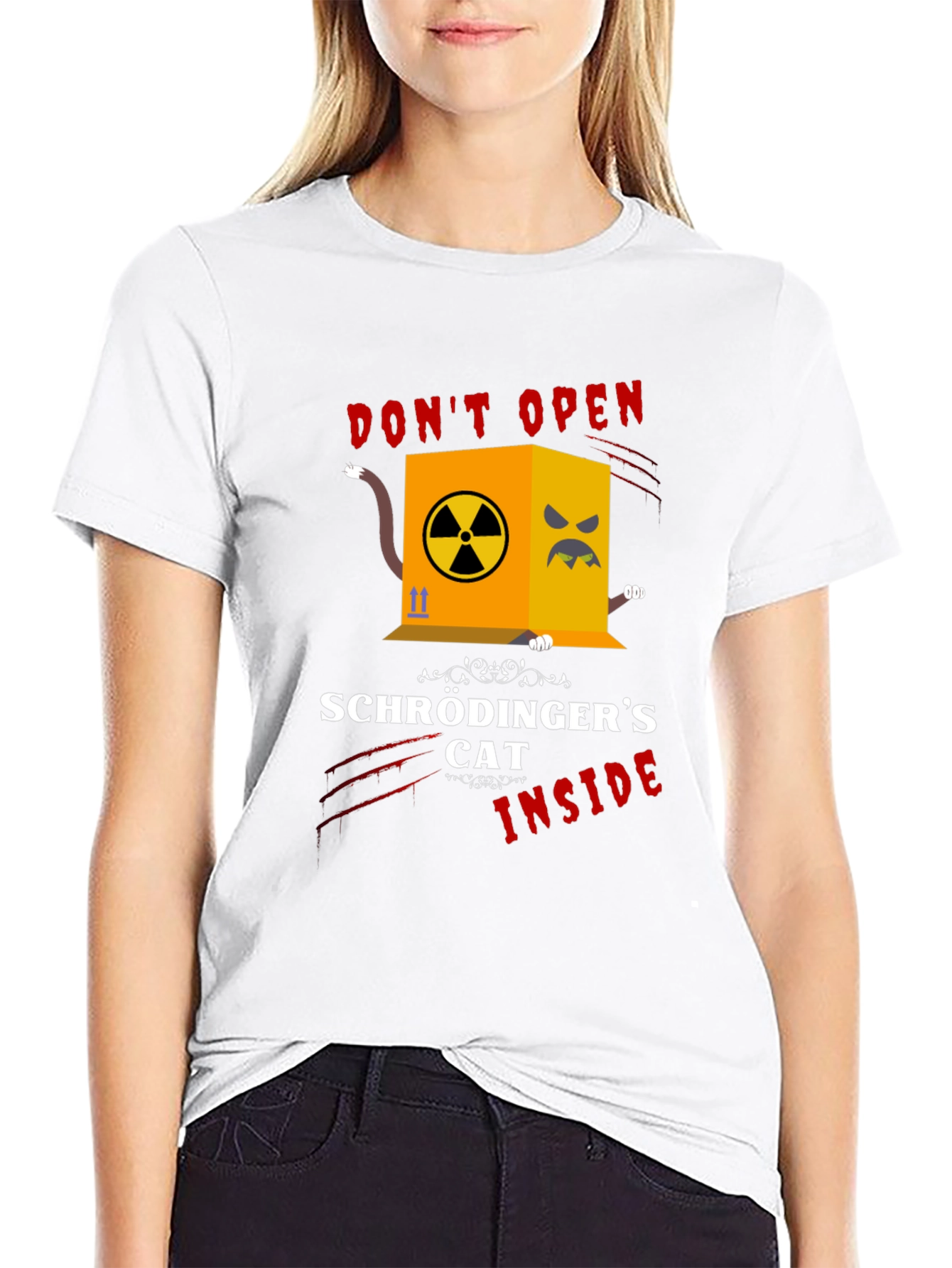 Schrödingers Cat T-Shirt - Science Humor Tee