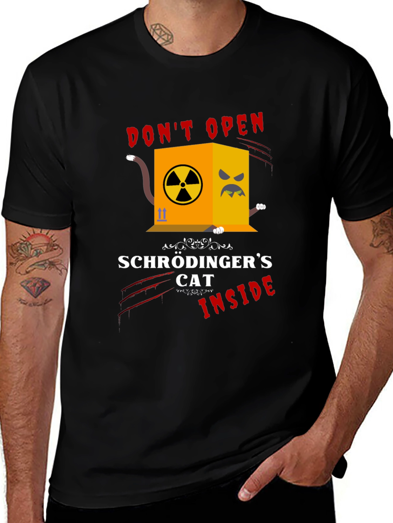 Schrödingers Cat T-Shirt - Science Humor Tee