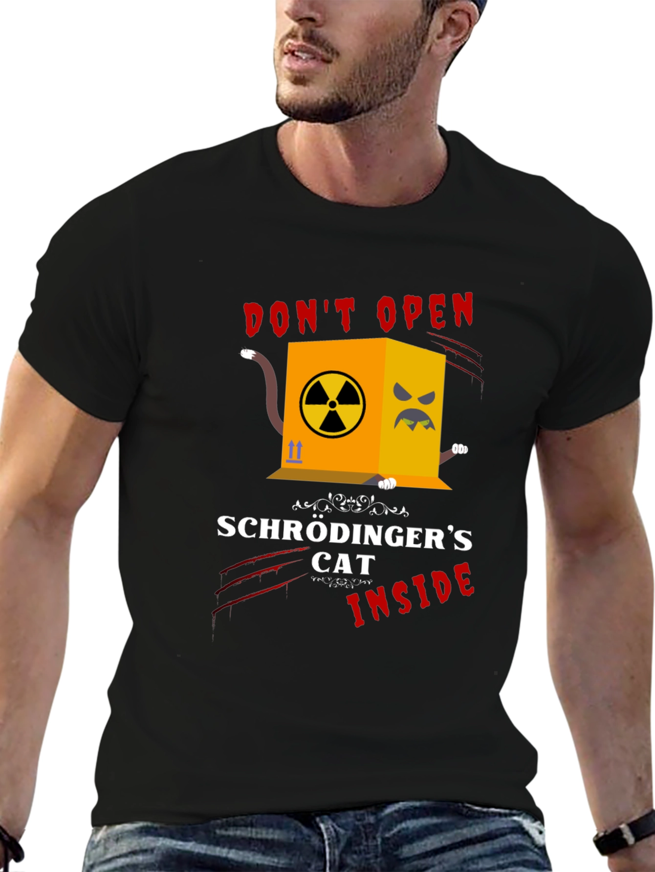Schrödingers Cat T-Shirt - Science Humor Tee