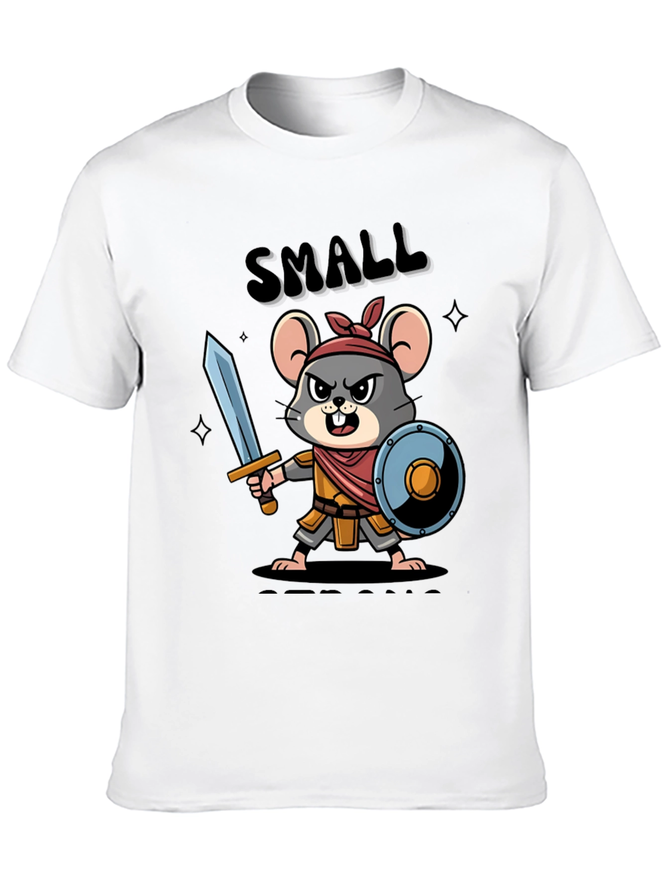 Small Warrior Mouse T-Shirt