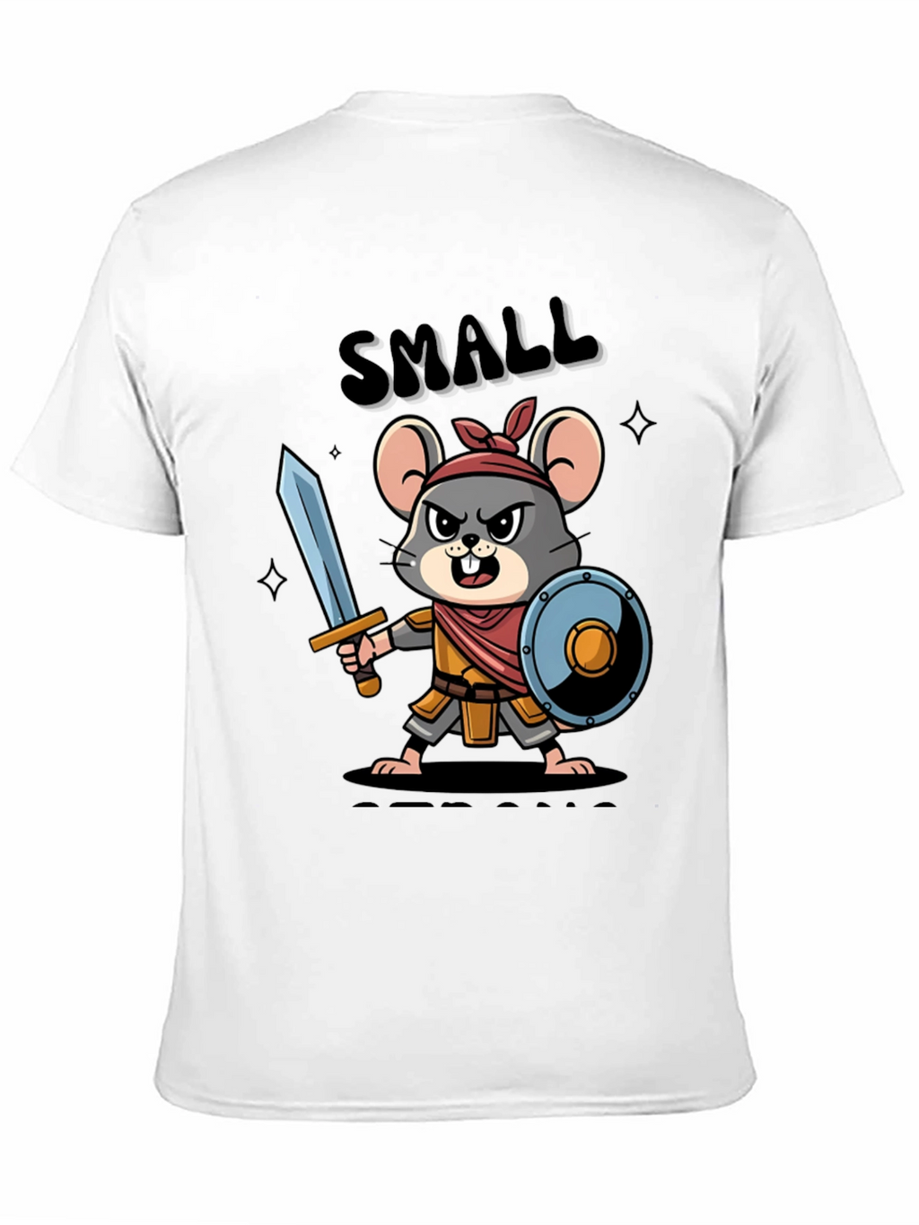Small Warrior Mouse T-Shirt