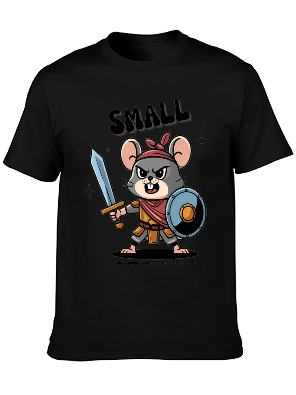 Small Warrior Mouse T-Shirt