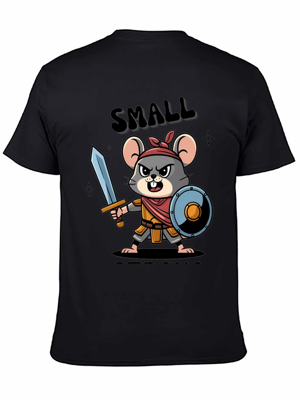 Small Warrior Mouse T-Shirt