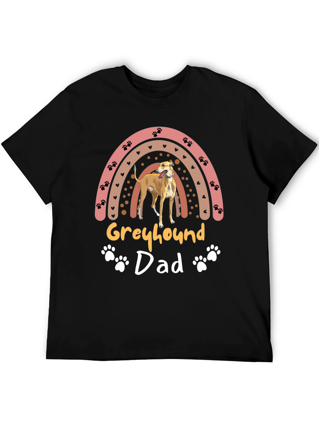 Greyhound Dad T-Shirt - Perfect Gift for Dog Lovers