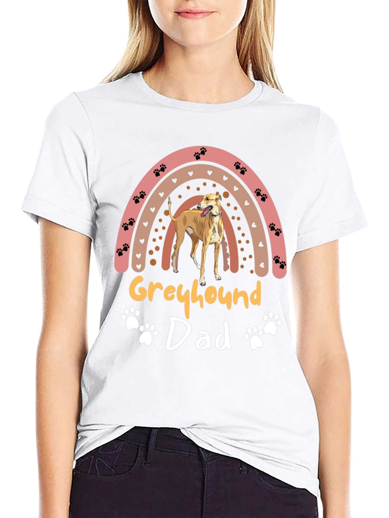 Greyhound Dad T-Shirt - Perfect Gift for Dog Lovers