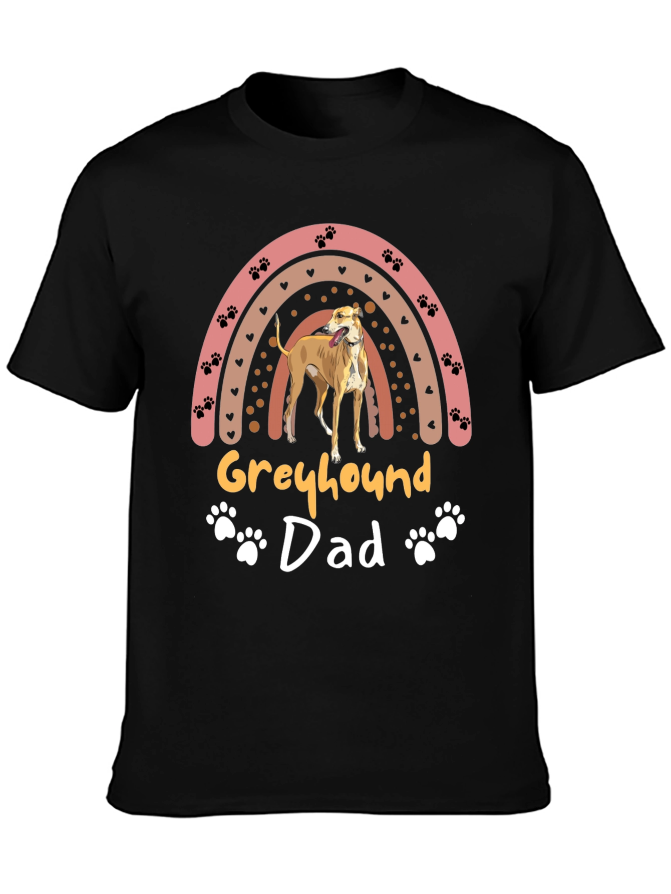 Greyhound Dad T-Shirt - Perfect Gift for Dog Lovers