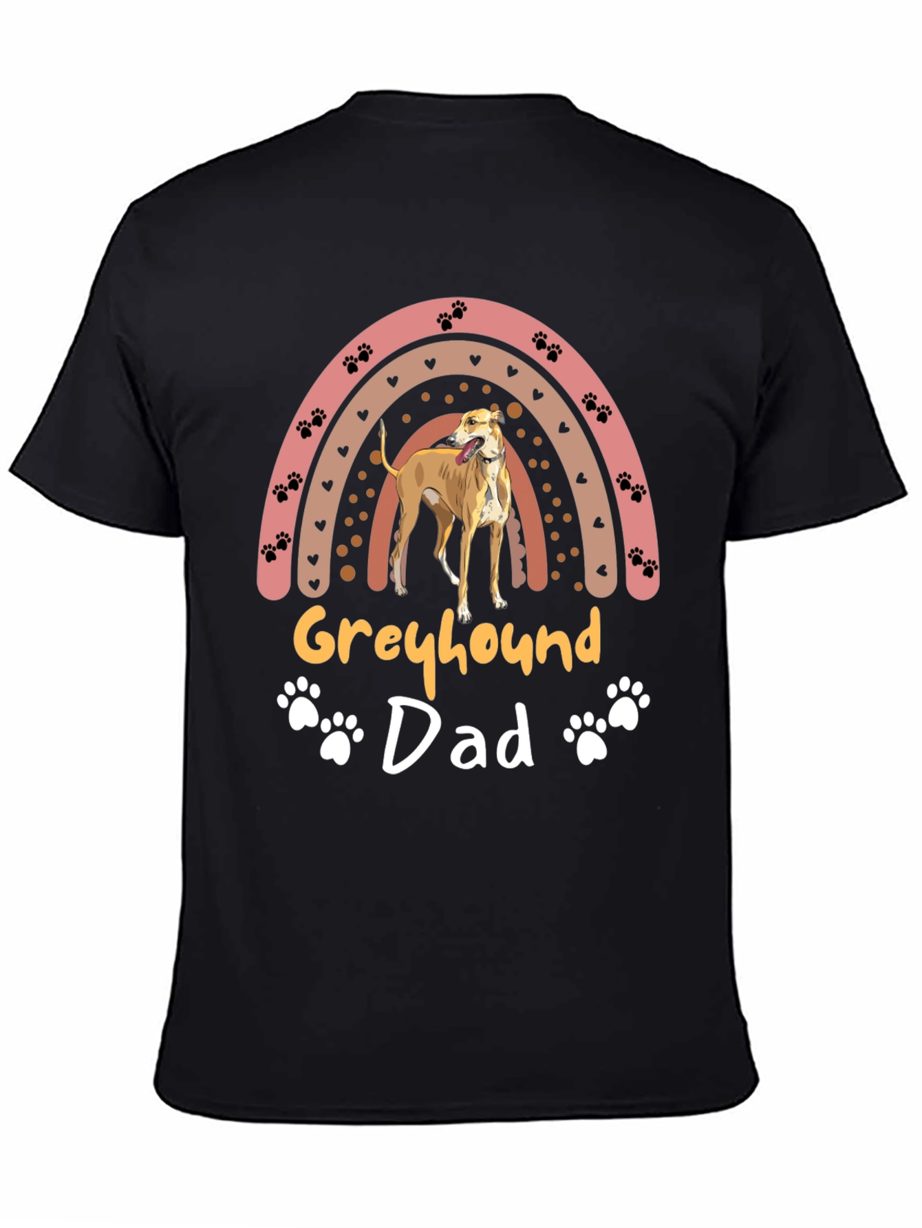 Greyhound Dad T-Shirt - Perfect Gift for Dog Lovers