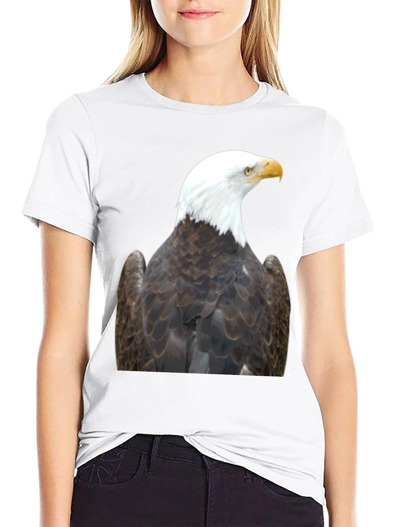 Bald Eagle Graphic Tee - Patriotic Design