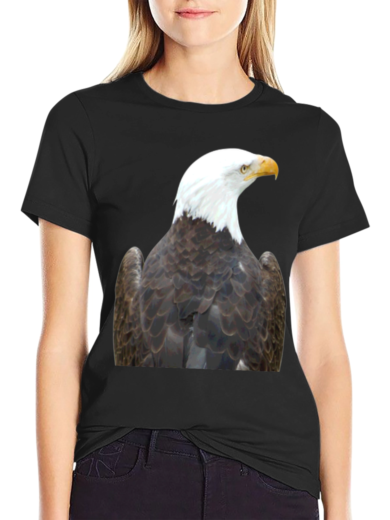 Bald Eagle Graphic Tee - Patriotic Design