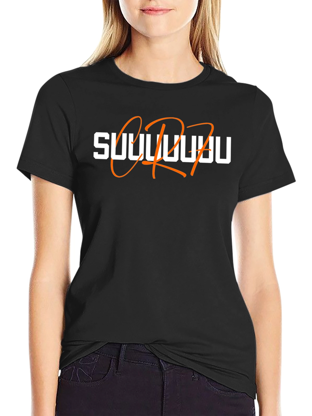 SUUUUUU CR7 Black T-Shirt