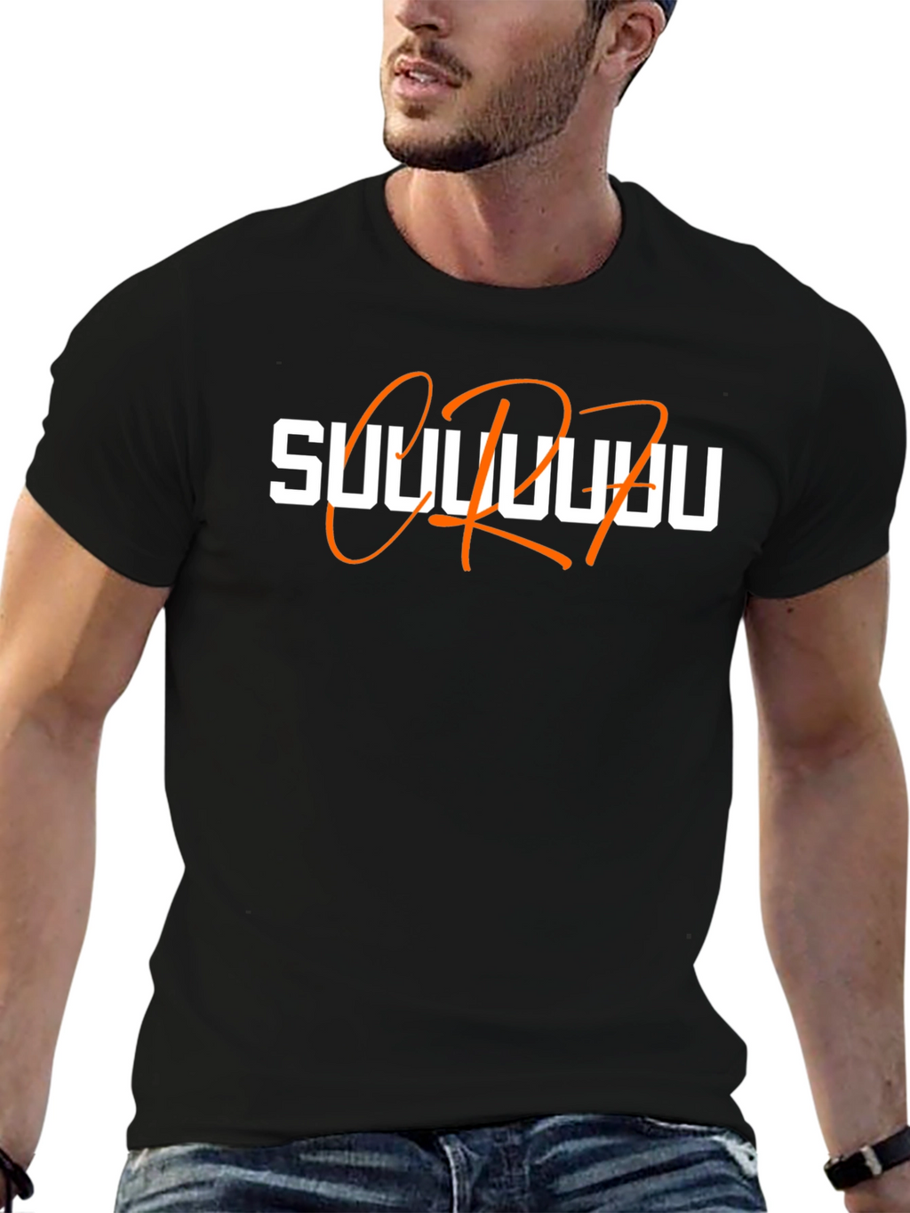 SUUUUUU CR7 Black T-Shirt