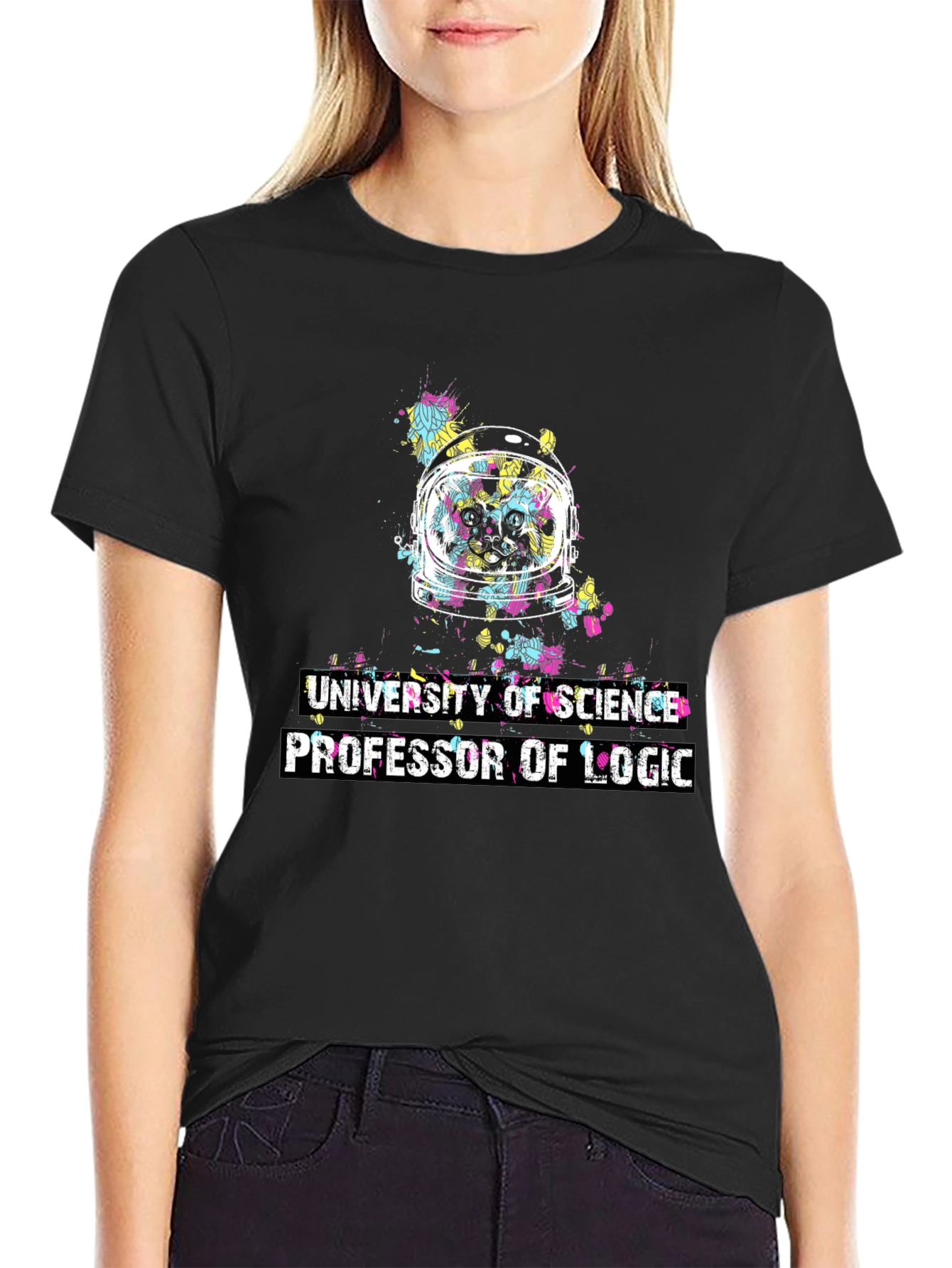 Science Professor T-Shirt Graphic Print Tee