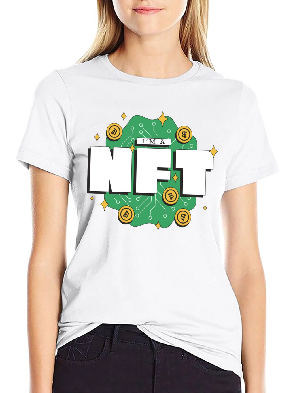 Im An NFT Black T-Shirt
