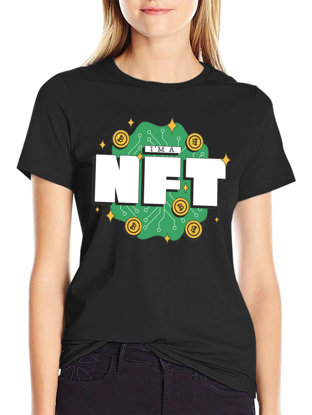 Im An NFT Black T-Shirt