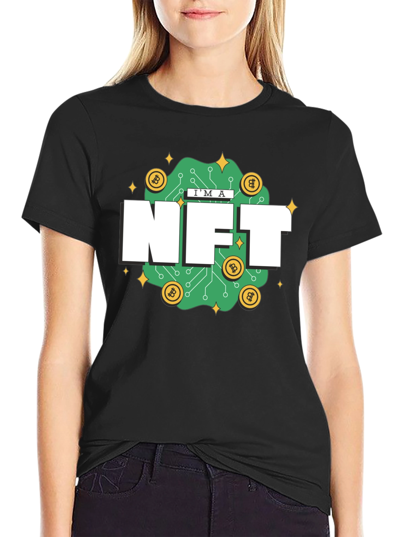 Im An NFT Black T-Shirt