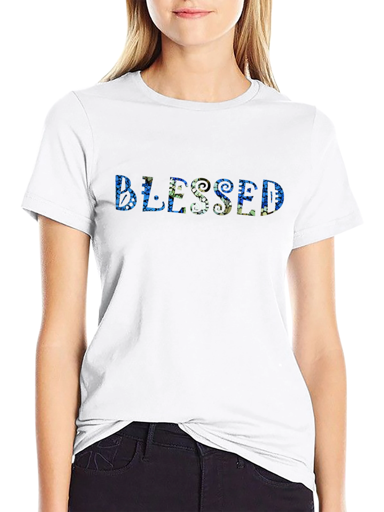 Blessed Graphic T-Shirt - Stylish Comfort