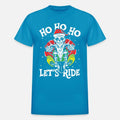 Ho Ho Ho let's ride | skull santa motorcycle rider