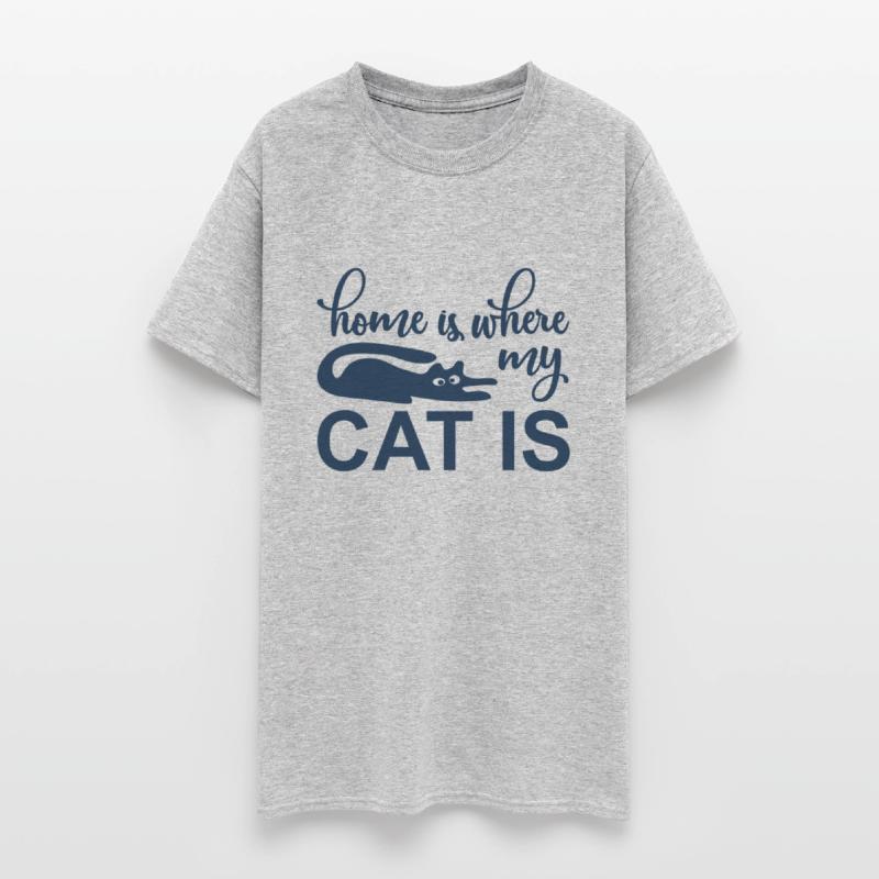 Home with cat