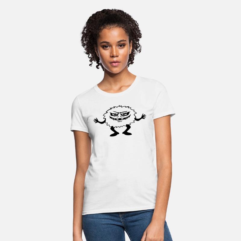 Horror monster creepy cartoon