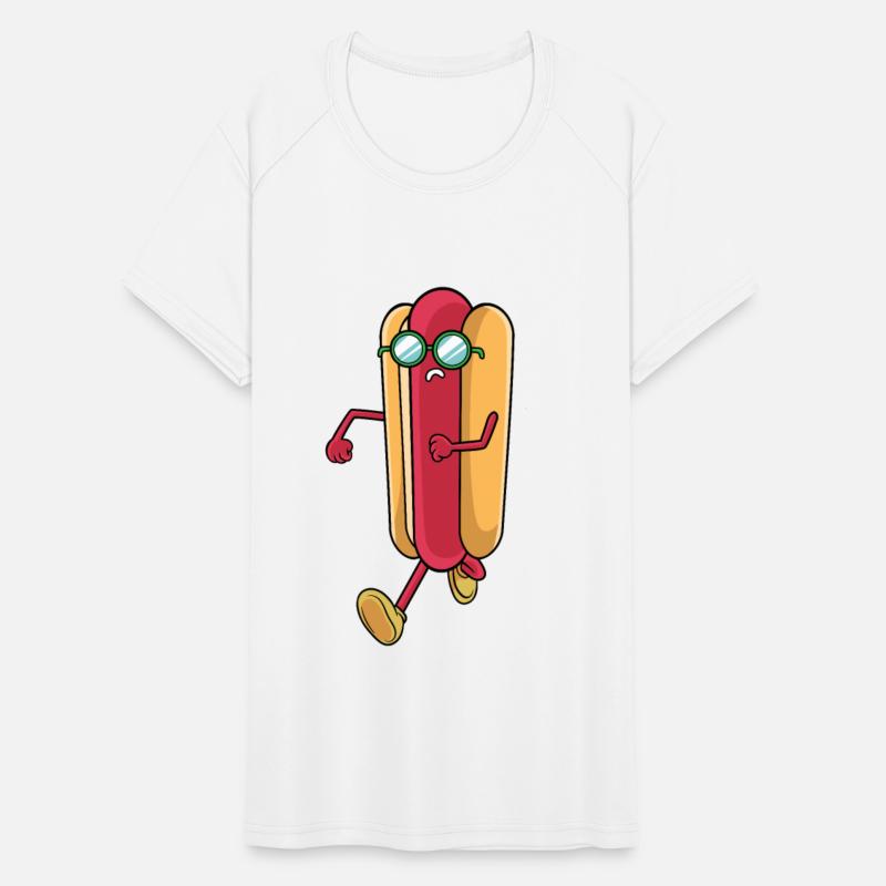 Hot Dog Sausage Sausage Race Running Glasses