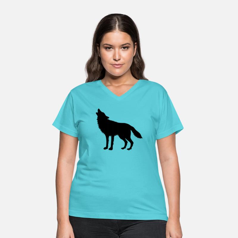 Howling Wolf (Silhouette)