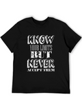Know Your Limits Graphic T-Shirt