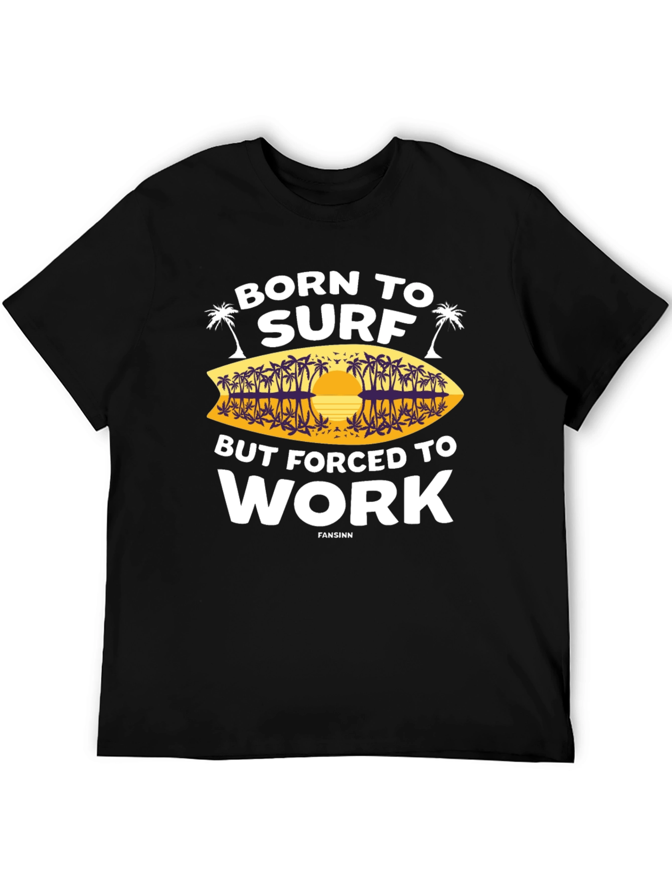 Born to Surf T-Shirt - Beach Lifestyle Tee
