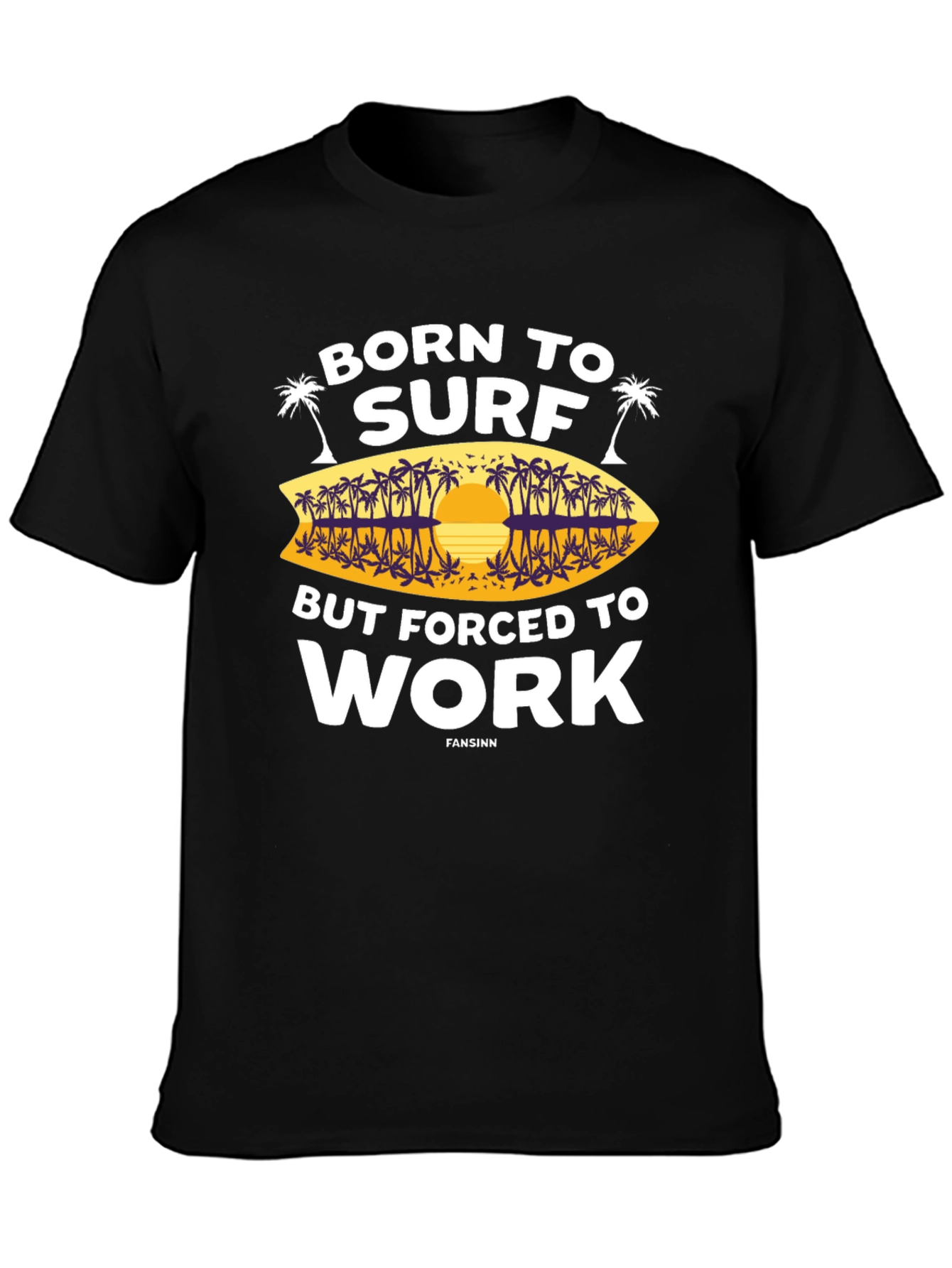 Born to Surf T-Shirt - Beach Lifestyle Tee