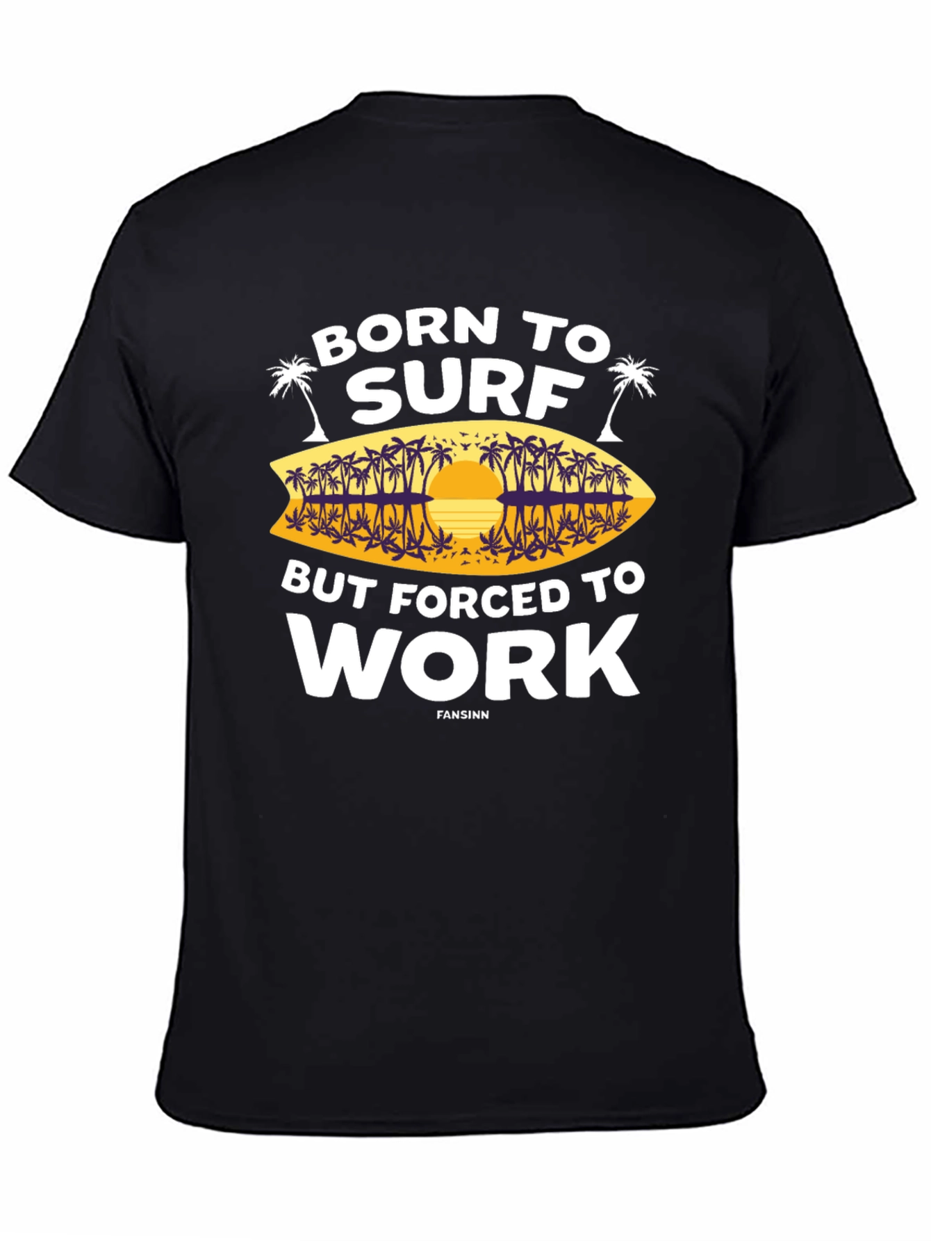 Born to Surf T-Shirt - Beach Lifestyle Tee