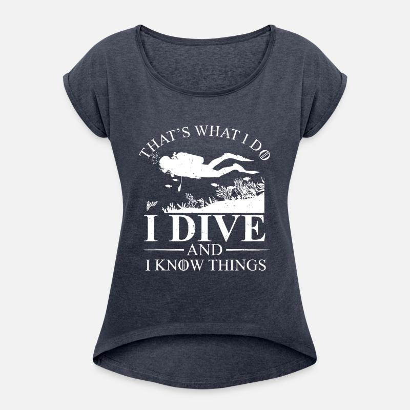 I Dive And I Know Things Scuba Diver Gift Scuba