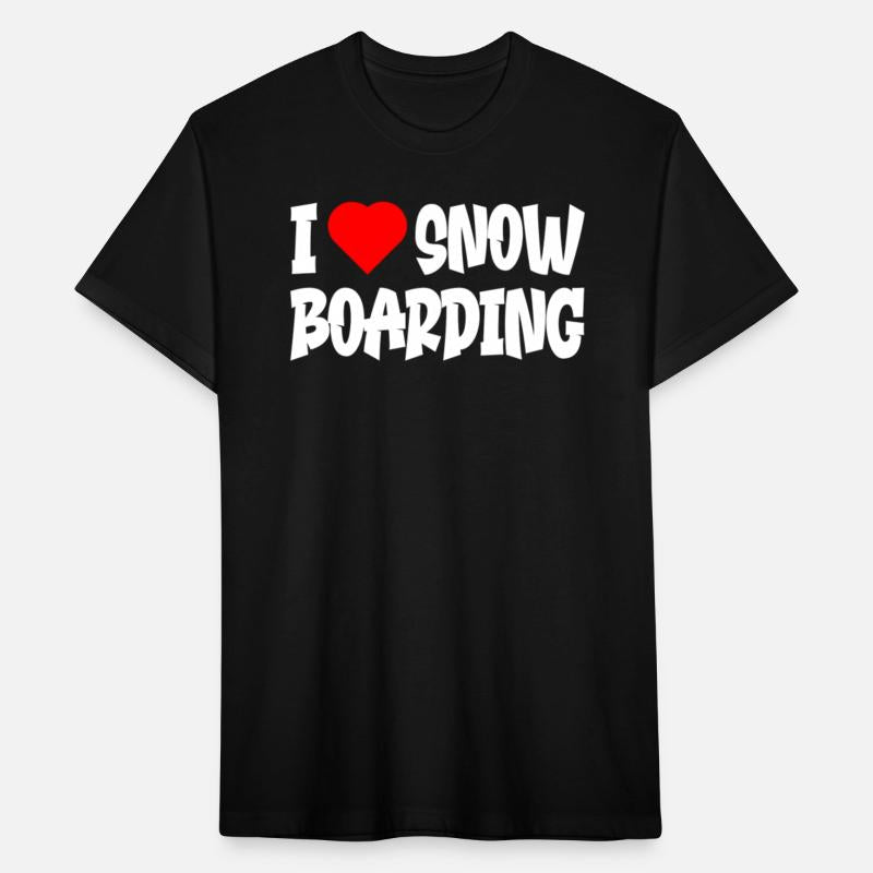 I Love Snowboarding