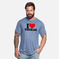I Love Toxicas Red Heart Toxic Latinas Men'slove t