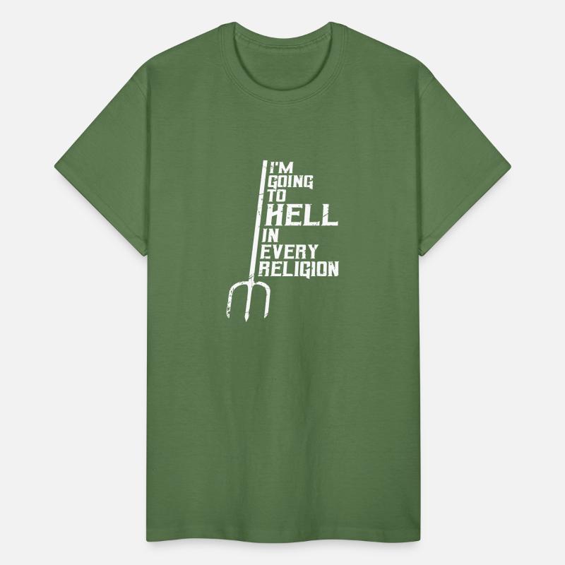 I m Going To Hell In Every Religion Funny Atheist