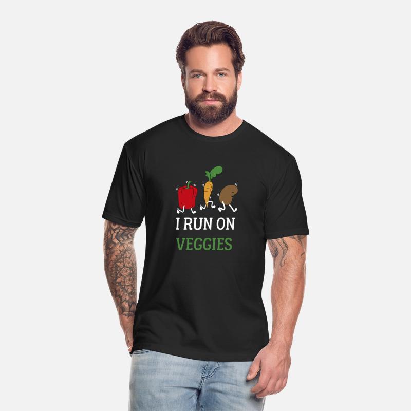 I Run On Veggies Funny Vegan Vegetarian