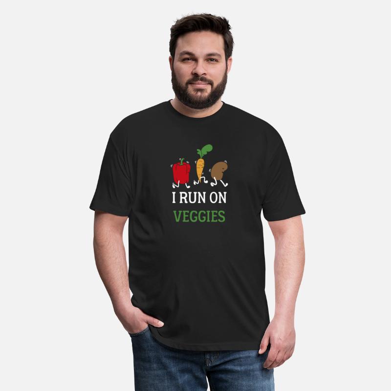 I Run On Veggies Funny Vegan Vegetarian