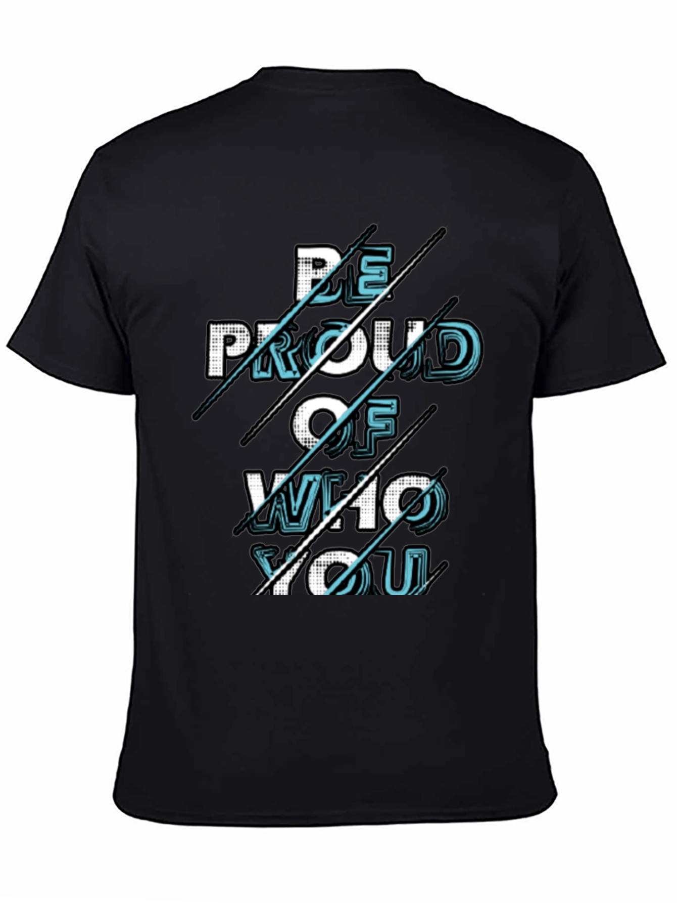 Be Proud Graphic T-Shirt - Stylish Cotton Blend Tee
