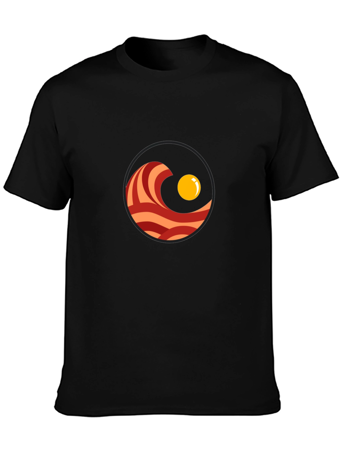 Bacon & Egg T-Shirt - Funny Breakfast Graphic Tee
