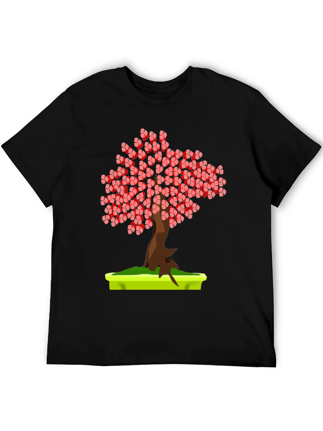 Bonsai Tree Graphic Tee - Unique Stylish Casual Wear