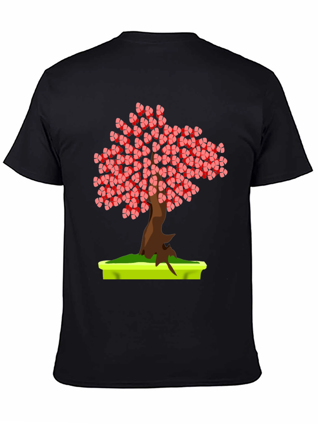 Bonsai Tree Graphic Tee - Unique Stylish Casual Wear