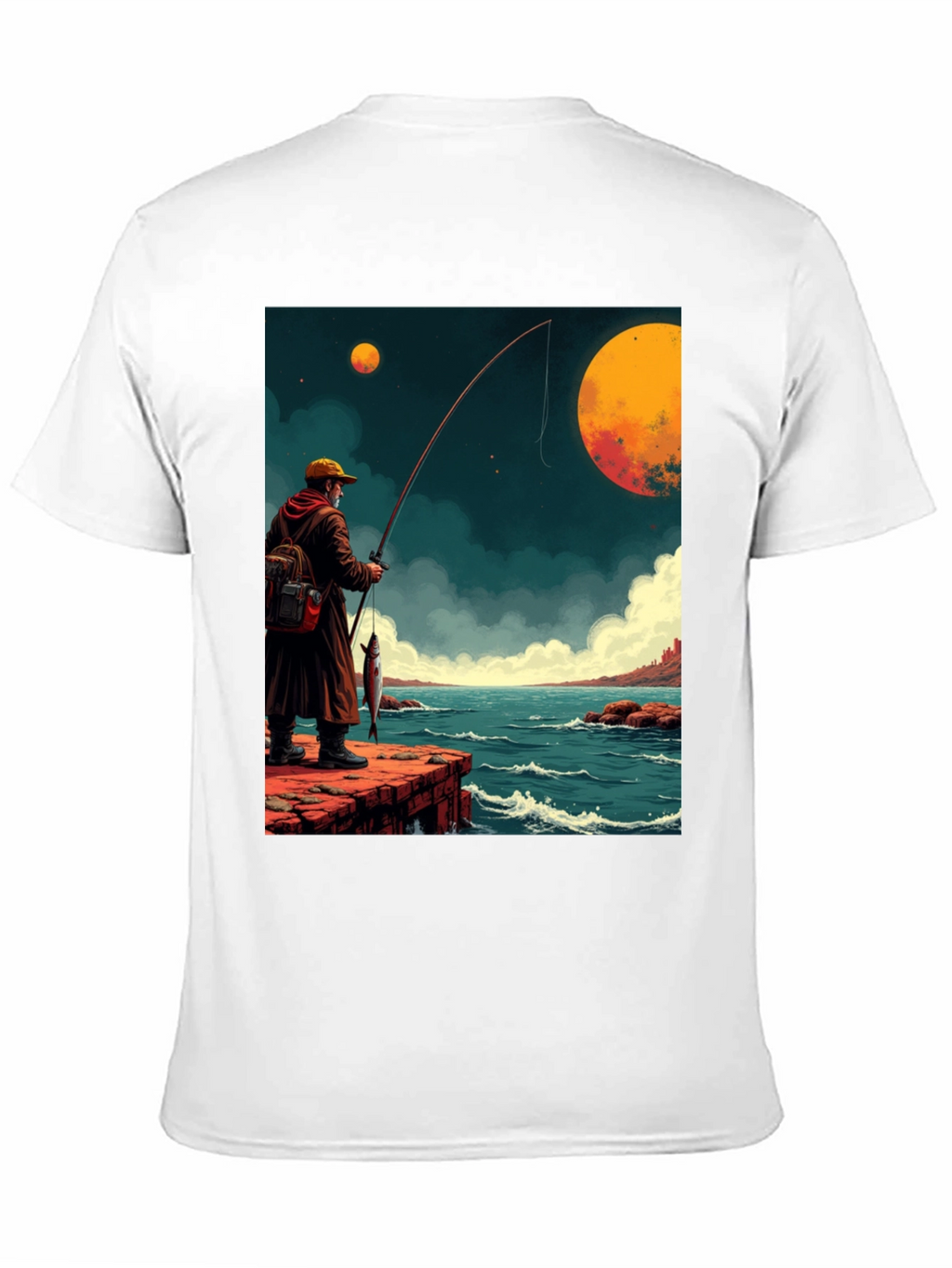 Retro Fishing Graphic Tee