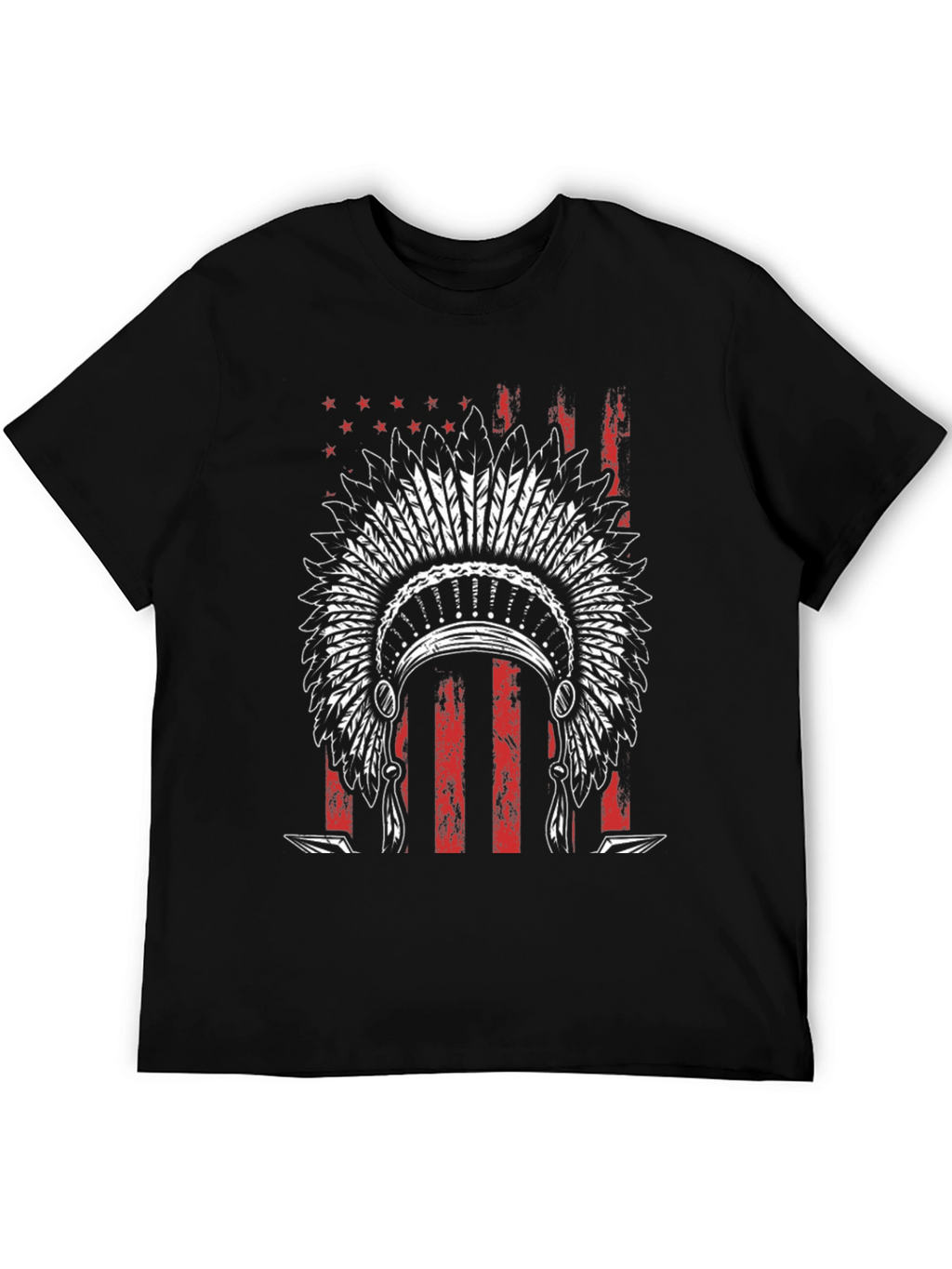 Native American Chief Headdress T-Shirt