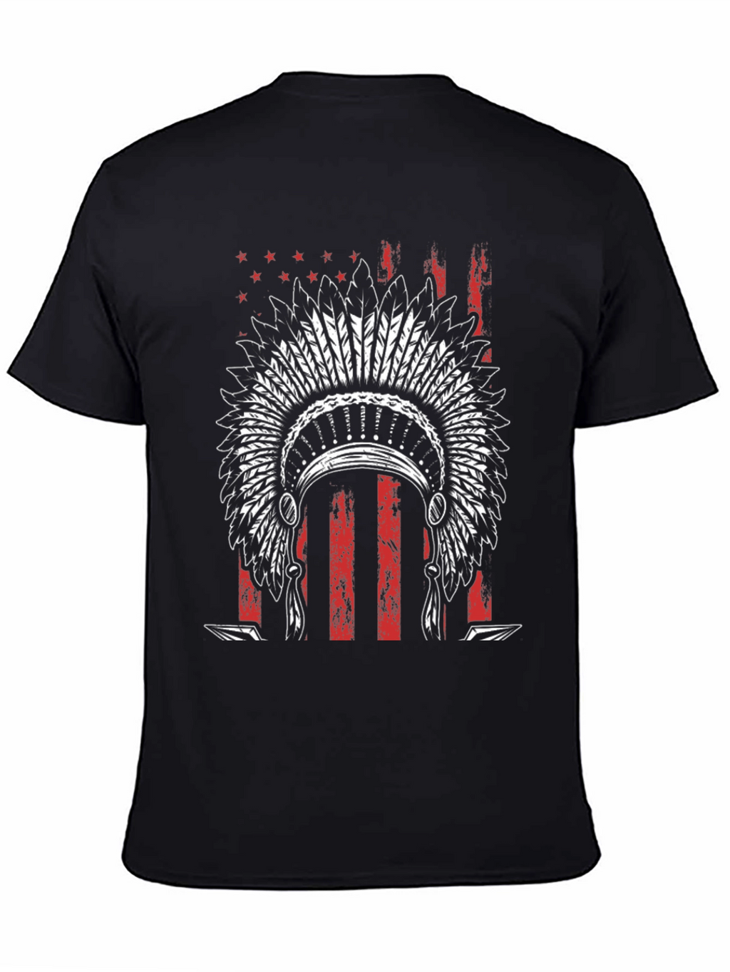 Native American Chief Headdress T-Shirt