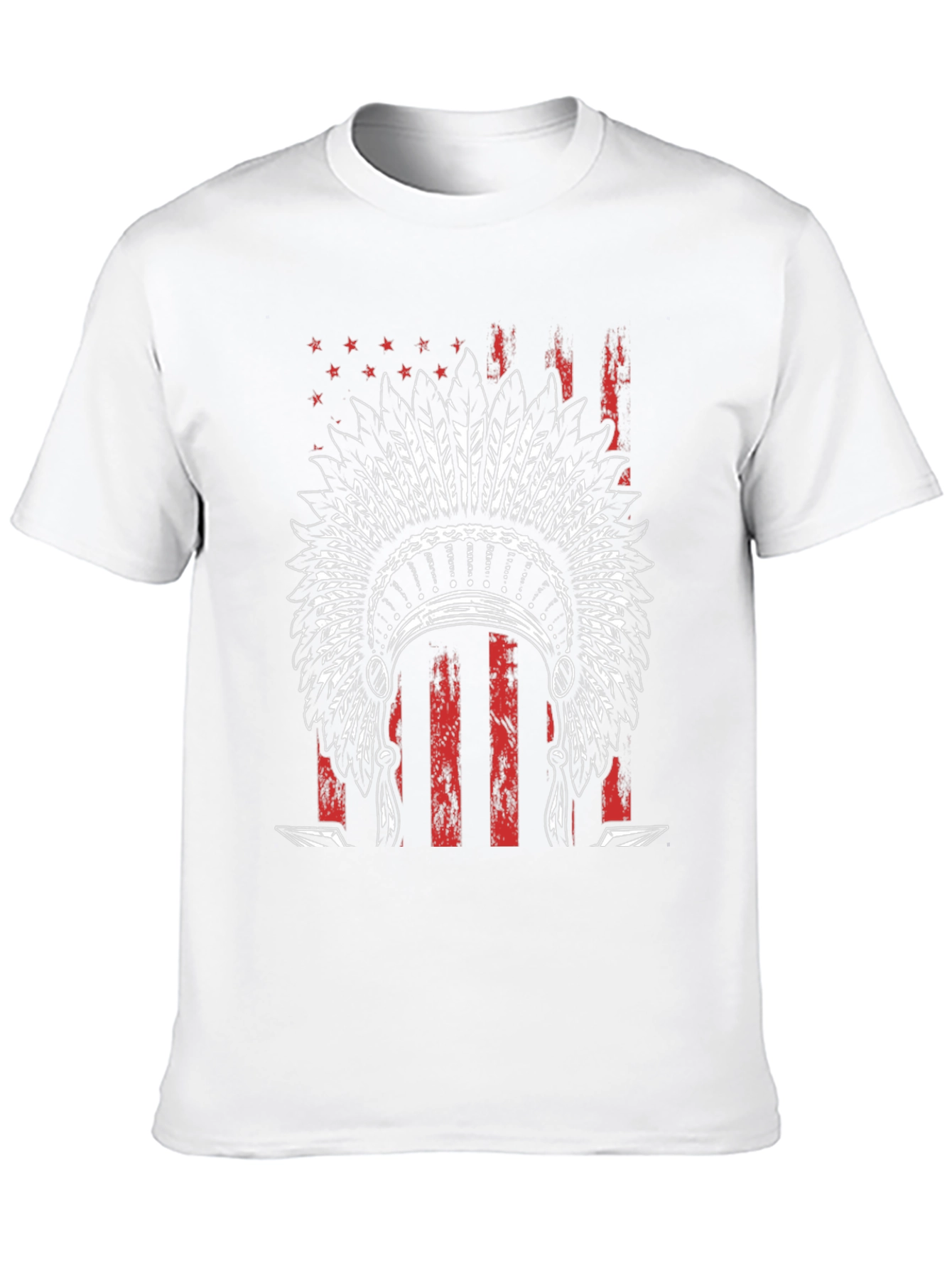 Native American Chief Headdress T-Shirt