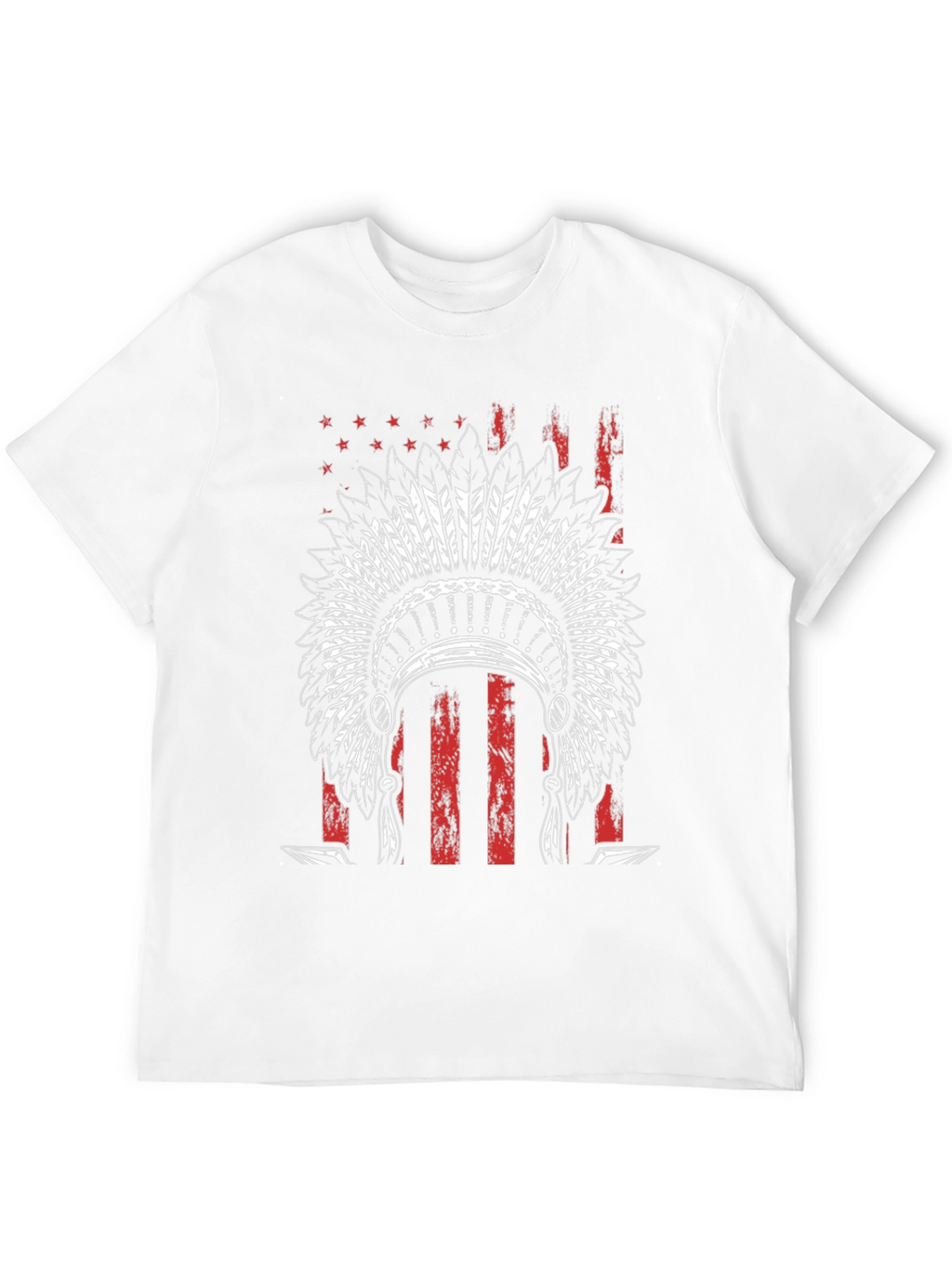 Native American Chief Headdress T-Shirt