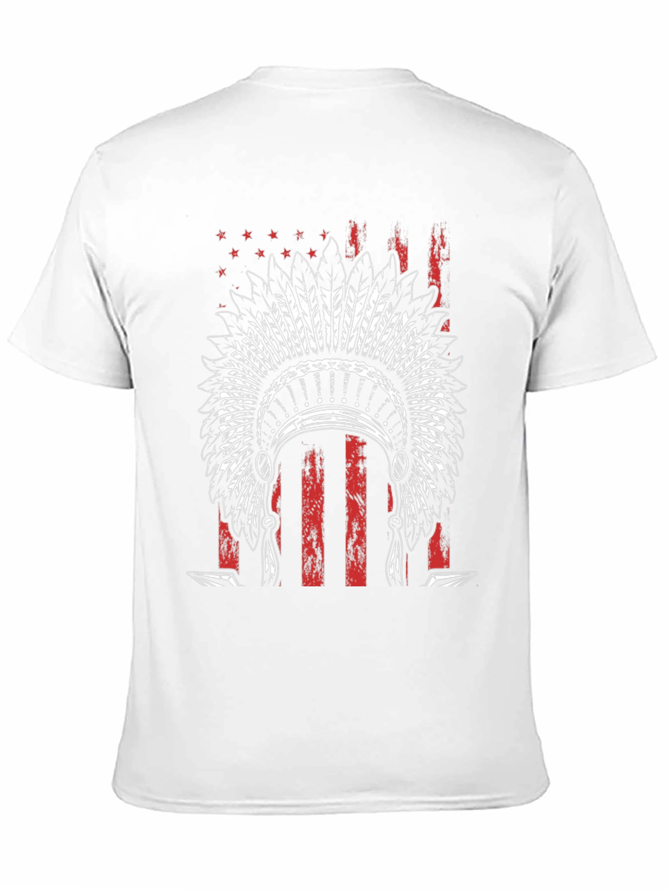 Native American Chief Headdress T-Shirt