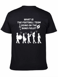 Football Team on the Band Field T-Shirt